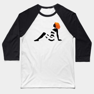 Leeloo Mudflap - Left Baseball T-Shirt